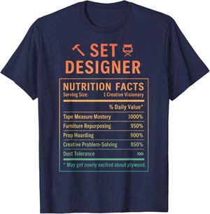 Set Designer T-Shirt - T-Shirt | Navy