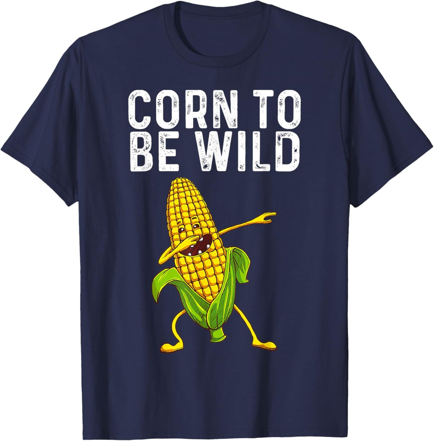 Corn On The Cob Costume Farmer Funny Corn Women T-Shirt - T-Shirt | Navy