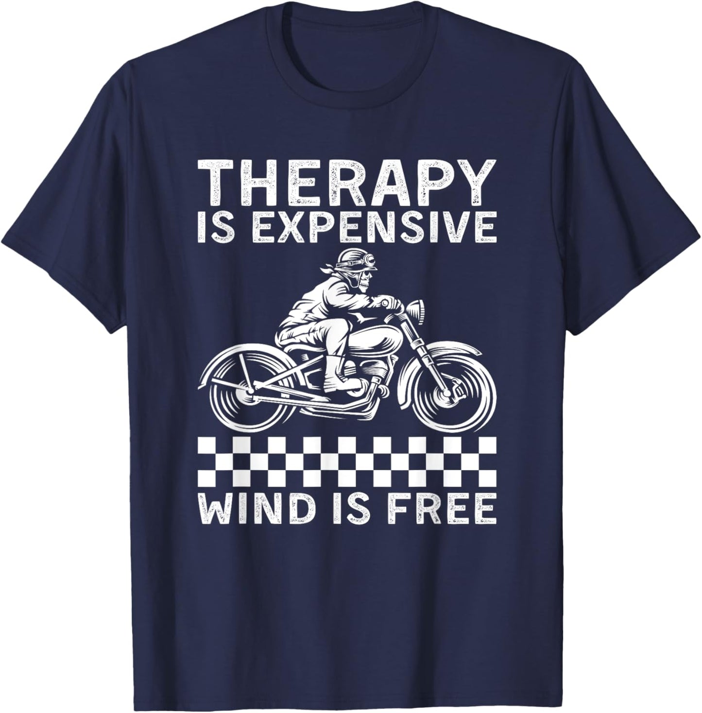 Cool Motorcycle Women Motorcycle Lovers Bike Rider T-Shirt - T-Shirt | Navy