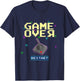 Game Over: Restart T-Shirt - T-Shirt | Navy