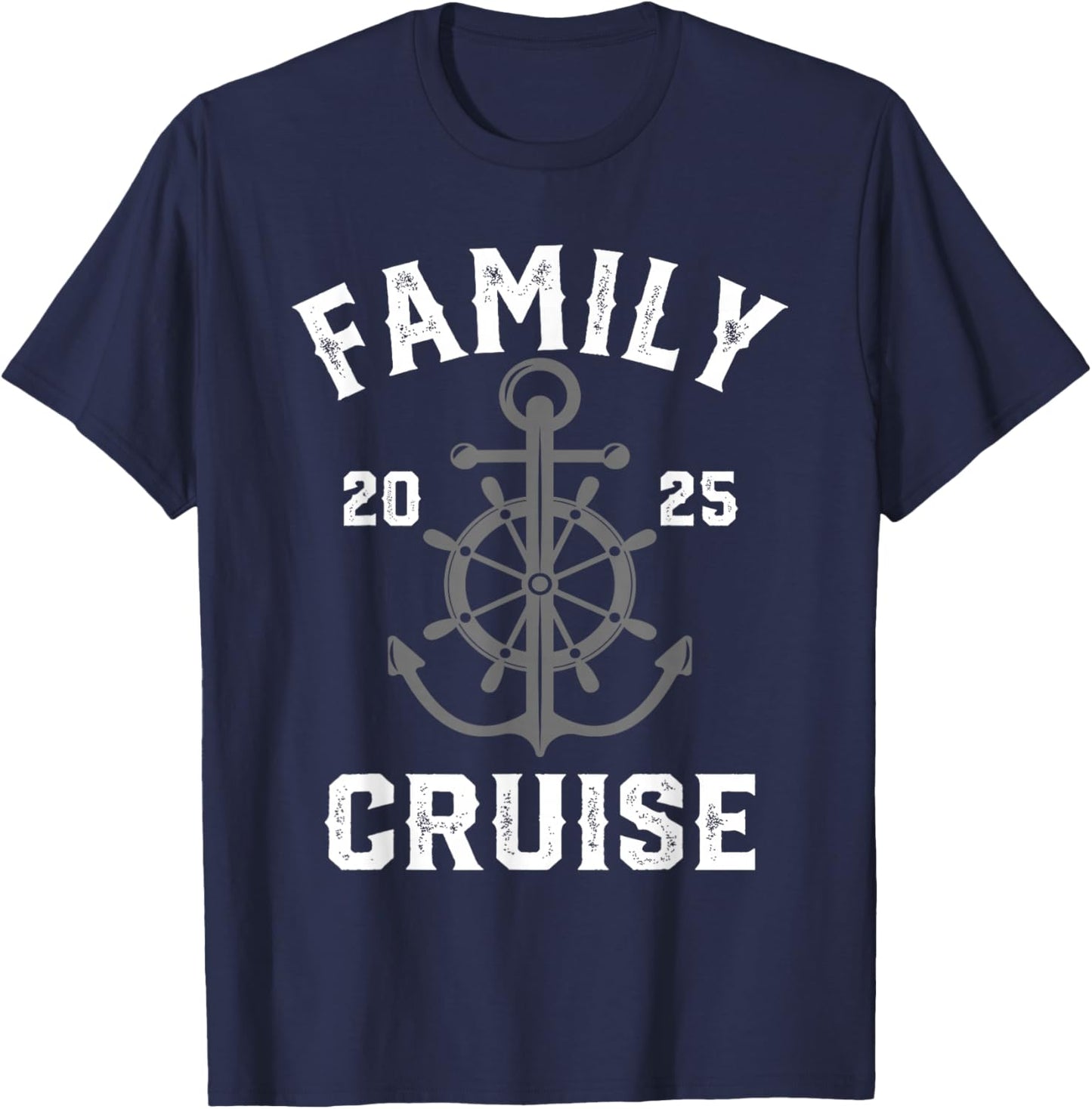 Family Cruise 2025 Family Vacation Matching for Cruise 2025 T-Shirt - T-Shirt | Navy