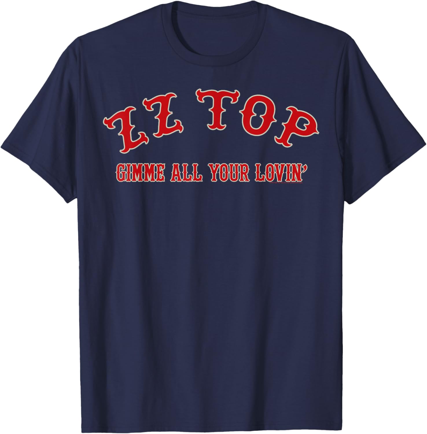 ZZ Top Oh So Sweet T-Shirt - T-Shirt | Navy