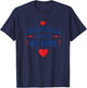 Blague Humour Anniversaire 48 Ans Attachiante Depuis 48 Ans T-Shirt - T-Shirt | Navy