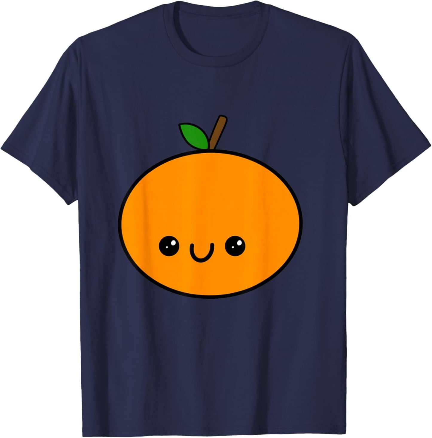 Orange Fruit Halloween Costume Adult Kids Toddler Baby 5T 4T T-Shirt - T-Shirt | Navy