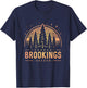 Brookings | Brookings Oregon | Brookings OR Trekking T-Shirt - T-Shirt | Navy
