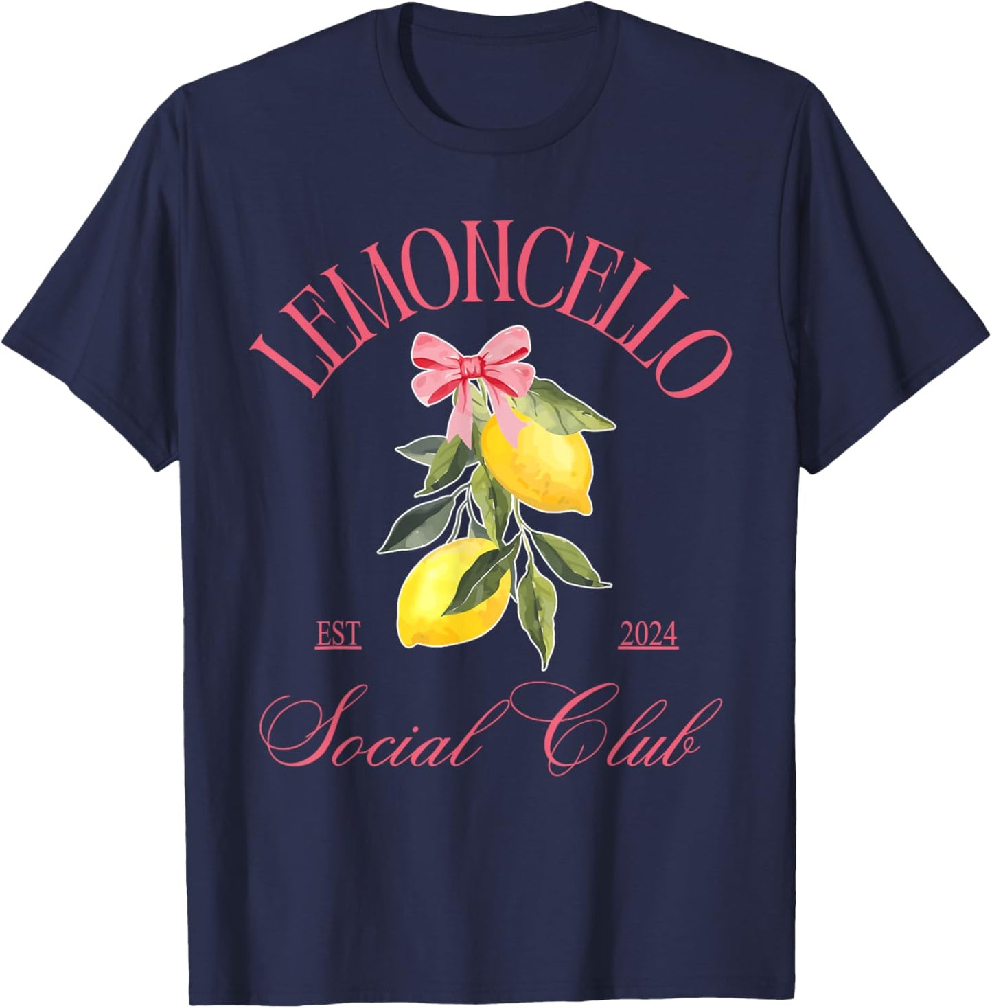 Lemoncello Social Club Apparel T-Shirt - T-Shirt | Navy