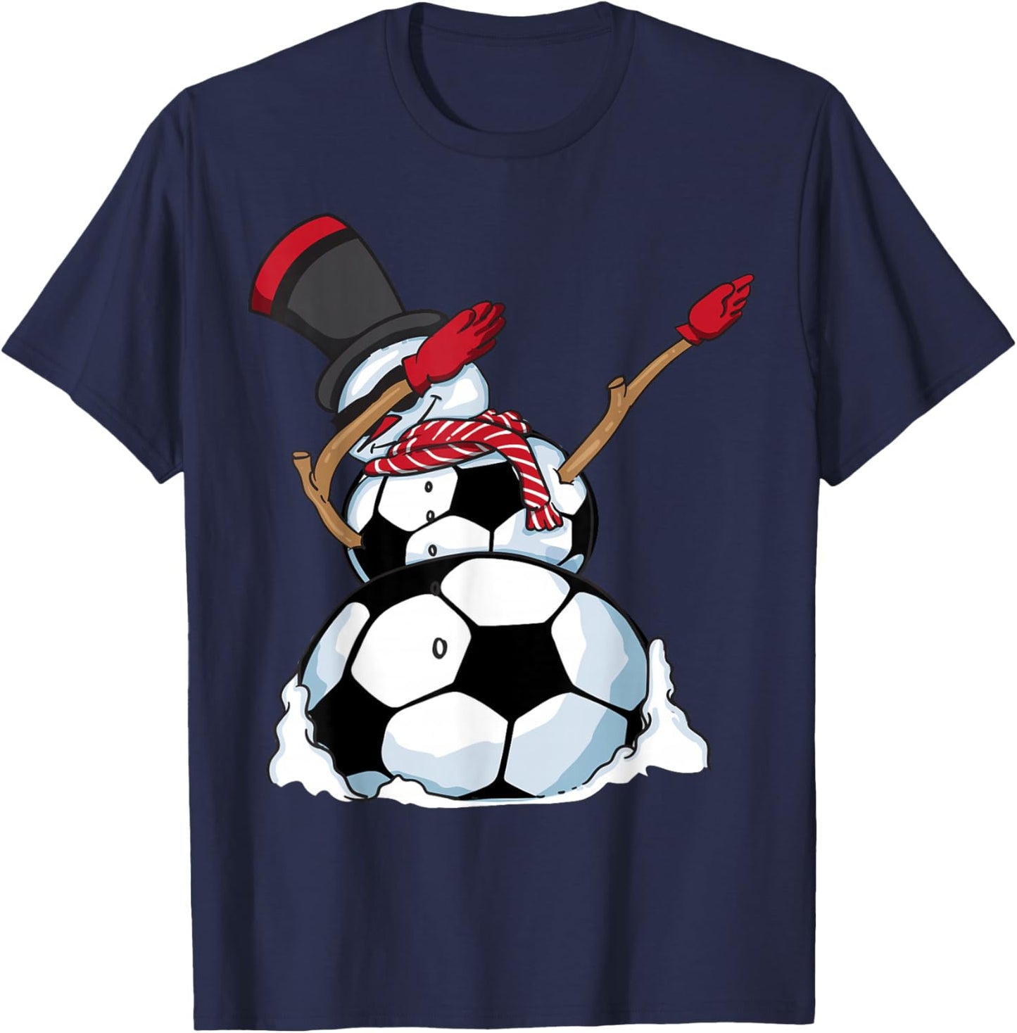 Cool Soccer Art Women Soccer Lovers Soccer Player T-Shirt - T-Shirt | Navy