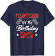 Race Car Godfather Of The Birthday Boy Racing Family Pit T-Shirt - T-Shirt | Navy
