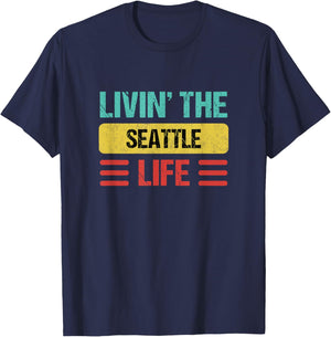 Seattle T-Shirt - T-Shirt | Navy