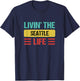 Seattle T-Shirt - T-Shirt | Navy