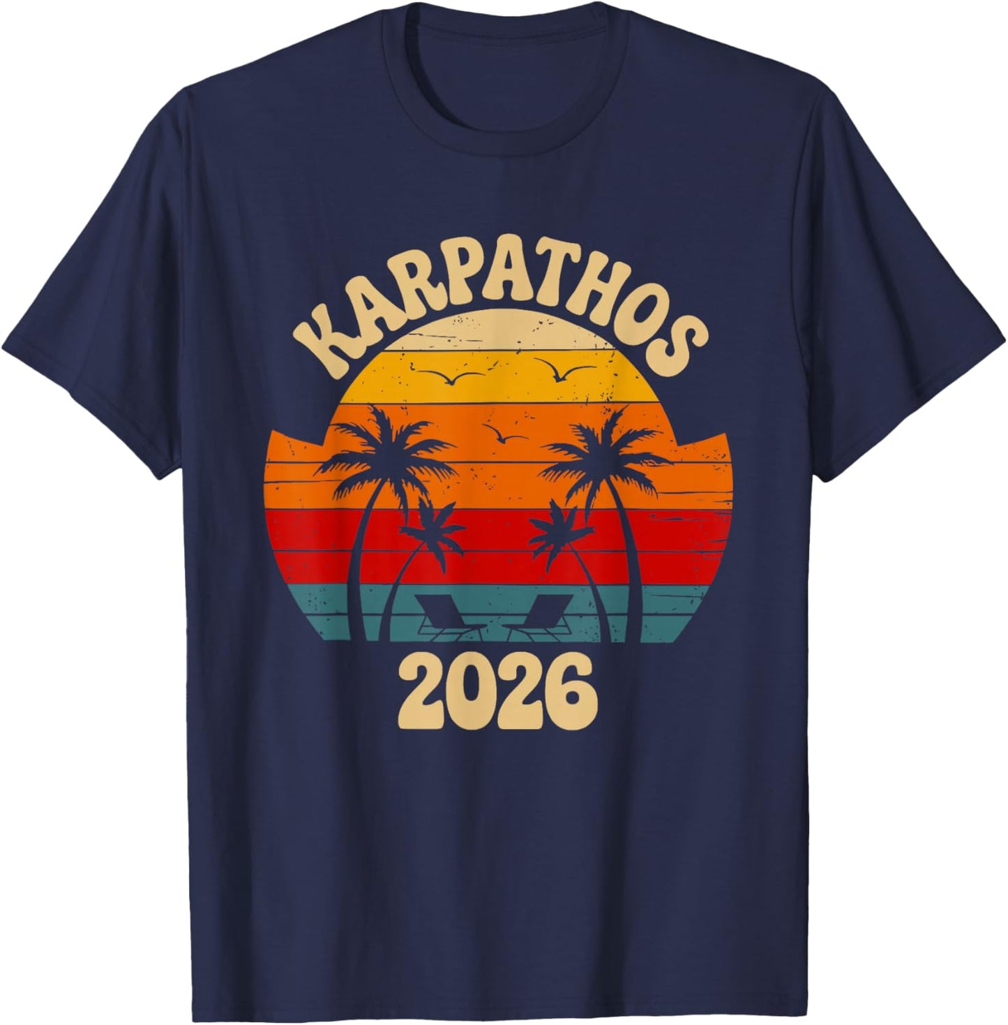 Karpathos 2026 Outfit Karpathos 2026 T-Shirt - T-Shirt | Navy