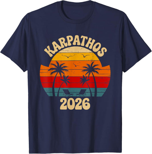 Karpathos 2026 Outfit Karpathos 2026 T-Shirt - T-Shirt | Navy