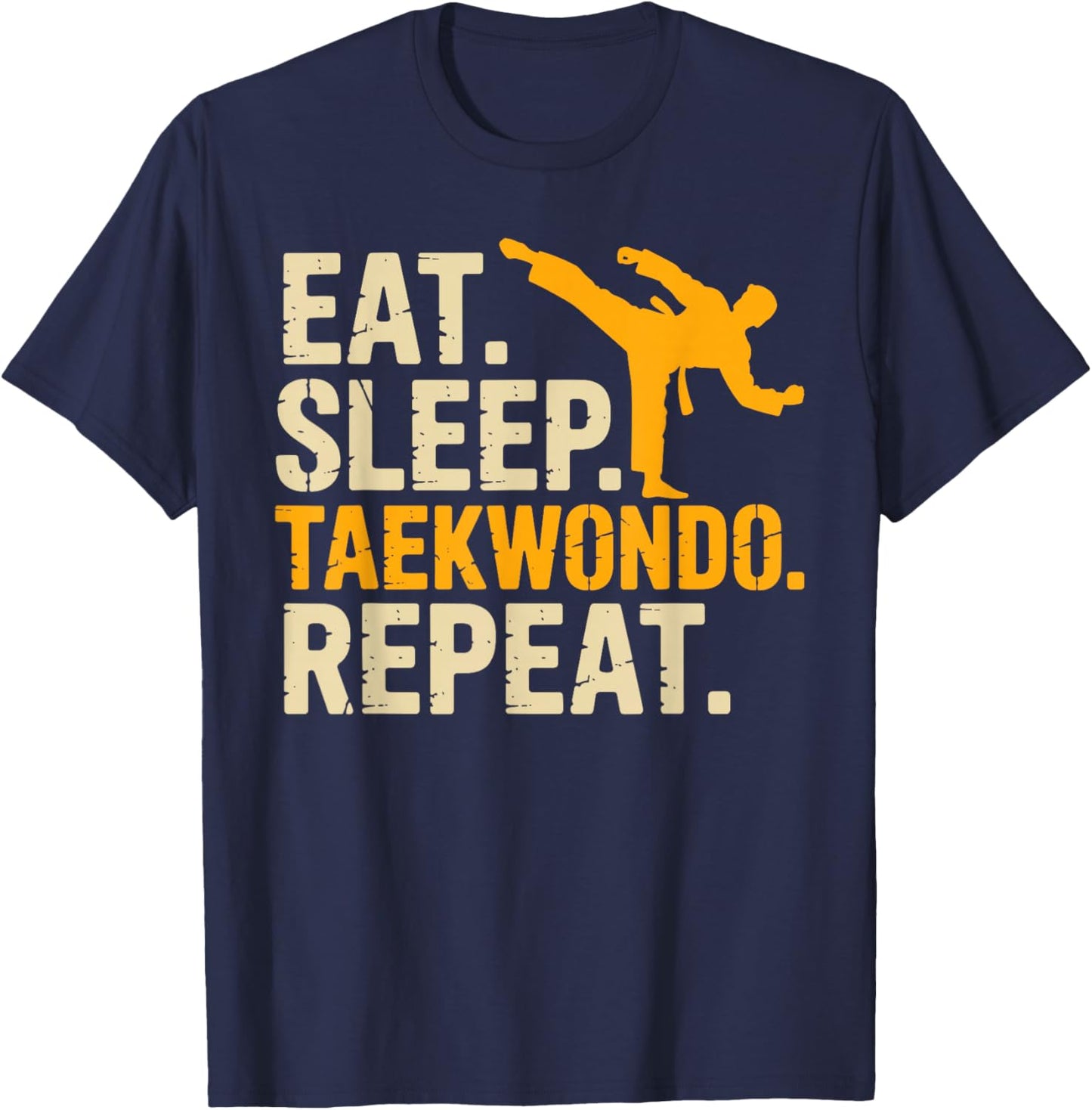 Funny Taekwondo Design Women Martial Arts Lover T-Shirt - T-Shirt | Navy
