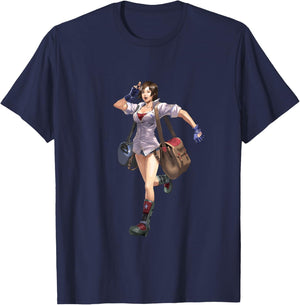 Bandai Namco Entertainment Inc. TEKKEN7 Asuka Kazama 003 , Small, Black T-Shirt - T-Shirt | Navy
