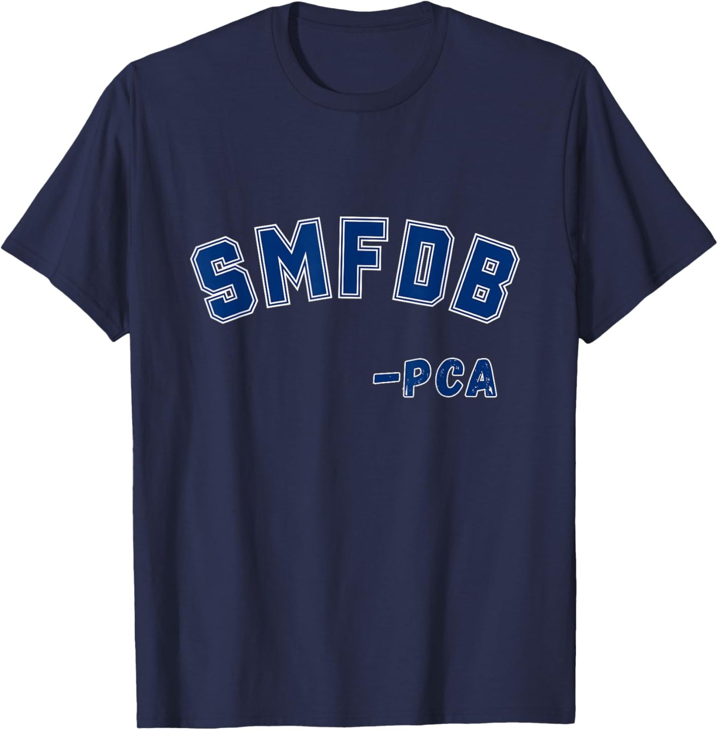 Funny SMFDB PCA North Side Pride Baseball SMFDB T-Shirt - T-Shirt | Navy