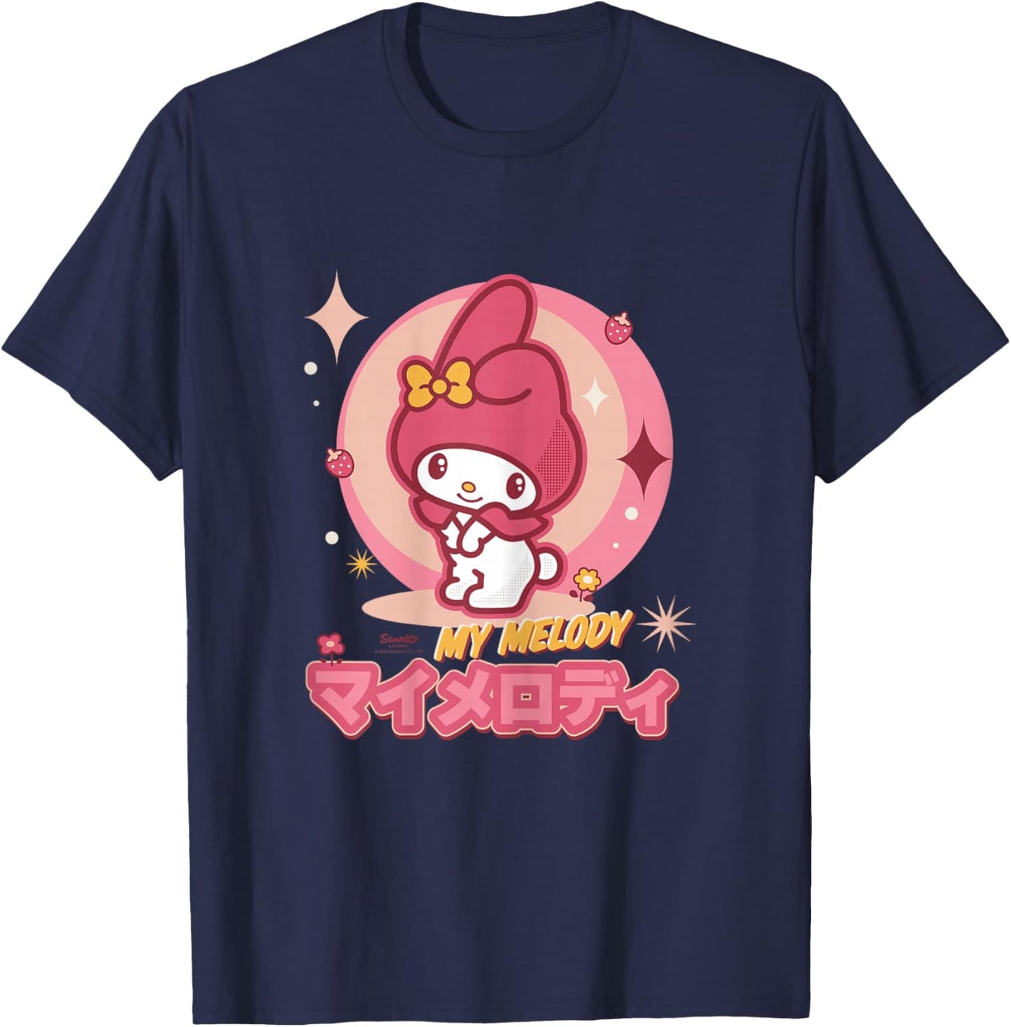 Hello Kitty - My Melody Japan T-Shirt - T-Shirt | Navy