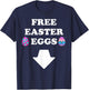 Funny Inappropriate Easter Men T-Shirt - T-Shirt | Navy