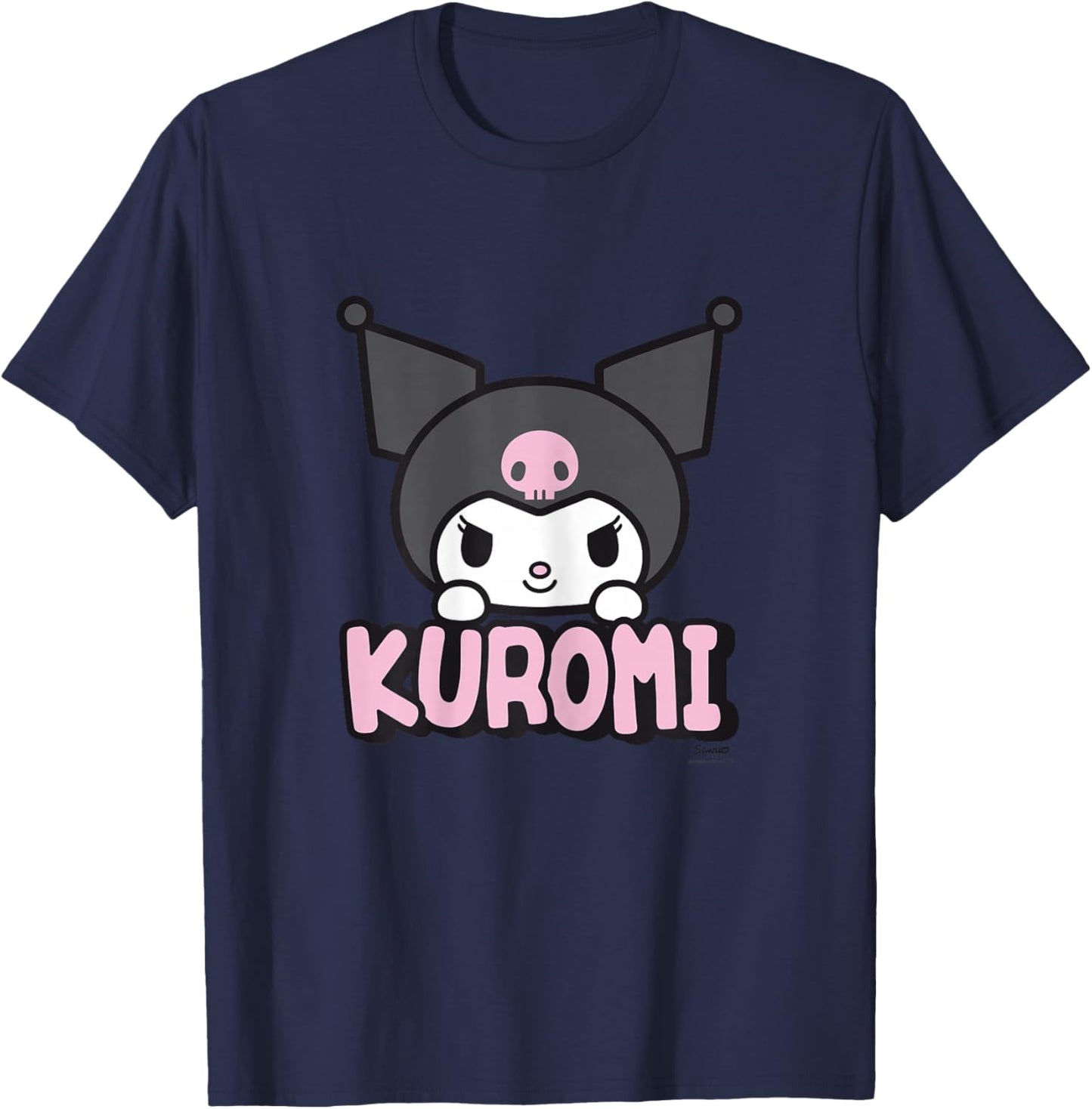 Hello Kitty Kuromi Character T-Shirt - T-Shirt | Navy