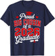 Proud Big Cousin of a Class of 2026 Graduate Senior T-Shirt - T-Shirt | Navy