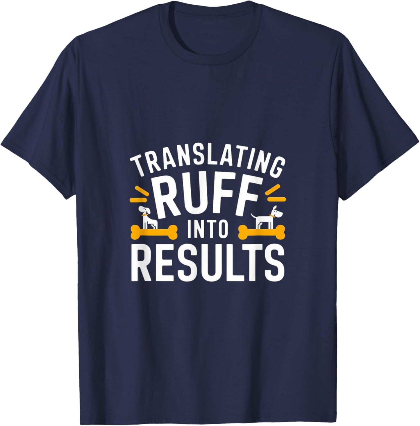 Funny Dog Trainer T-Shirt - T-Shirt | Navy