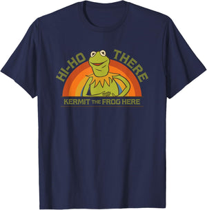 Disney The Muppet Show 50th Anniversary Kermit "Hi-Ho There" T-Shirt - T-Shirt | Navy
