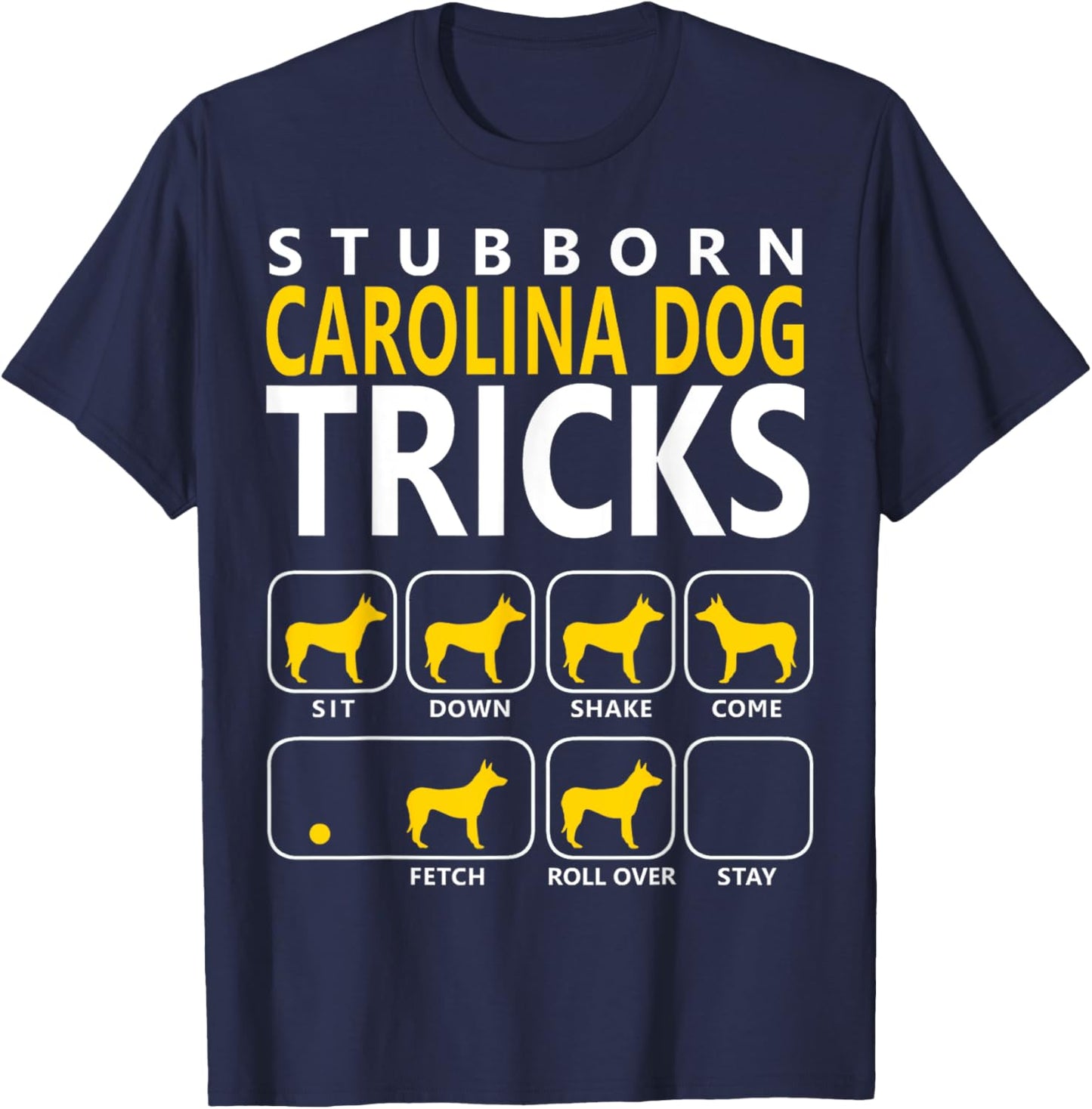 Carolina Dog | Carolina Dog | Women T-Shirt - T-Shirt | Navy