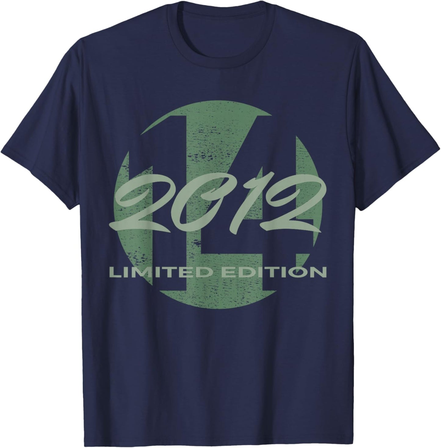 14th Birthday Girl Boy 14 Years 2012 Funny Gift T-Shirt - T-Shirt | Navy