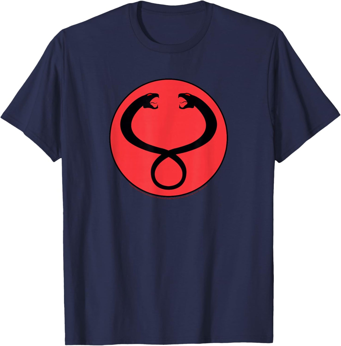 Thundercats Mumm-Ra Snake Heads Logo T-Shirt - T-Shirt | Navy