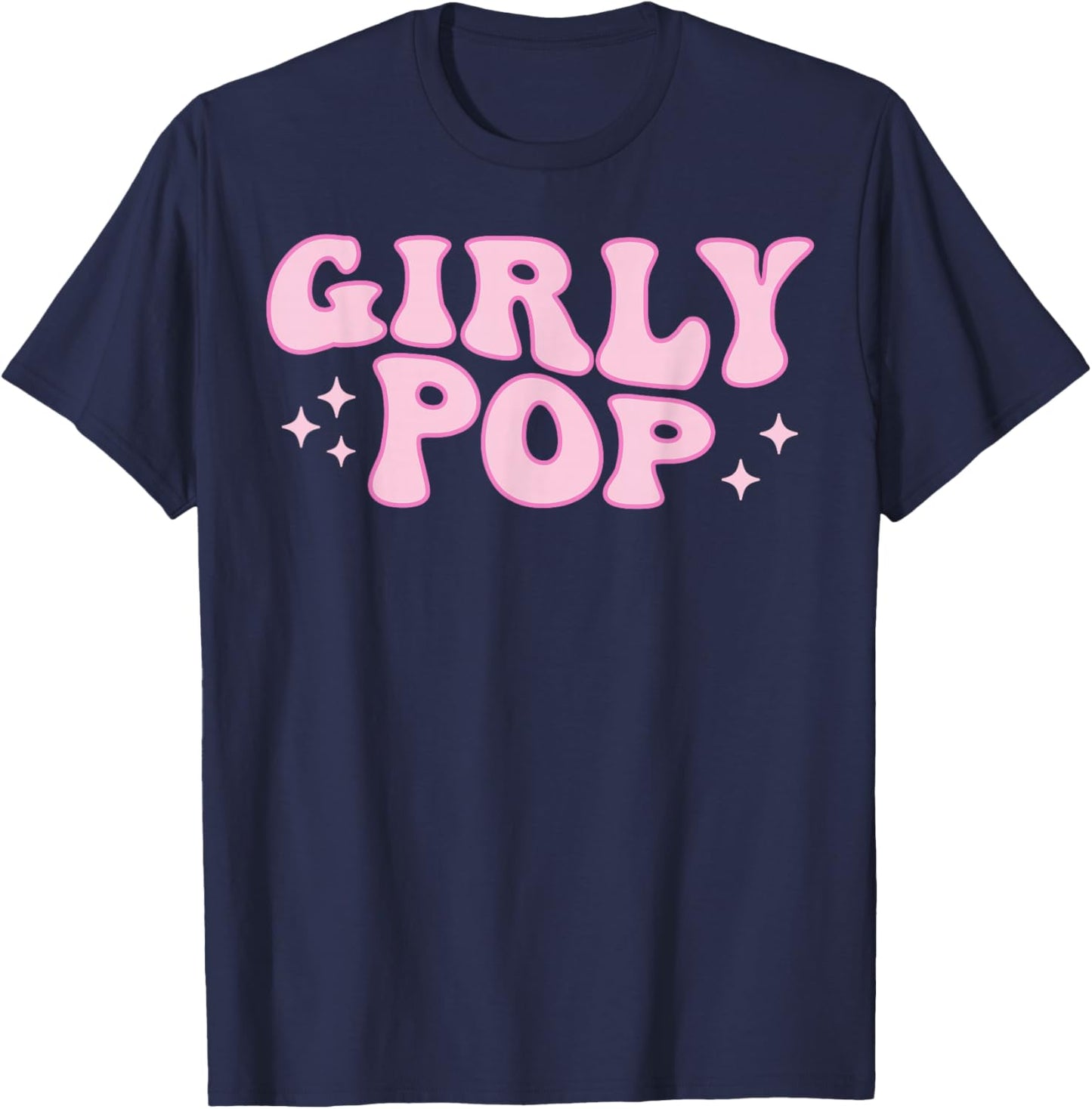 Girly Pop, Trendy Slaying Queen T-Shirt - T-Shirt | Navy
