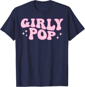 Girly Pop, Trendy Slaying Queen T-Shirt - T-Shirt | Navy