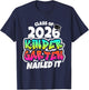 Class of 2026 Kindergarten Graduation Nailed It T-Shirt - T-Shirt | Navy