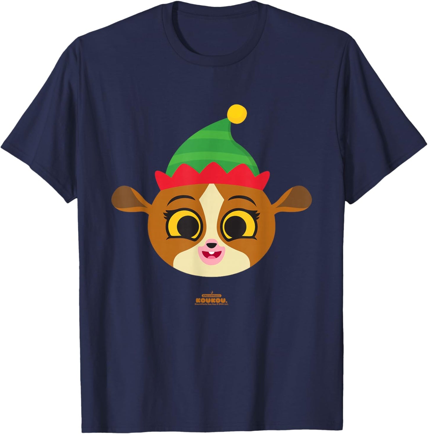 Mort Elf Holiday T-Shirt - T-Shirt | Navy