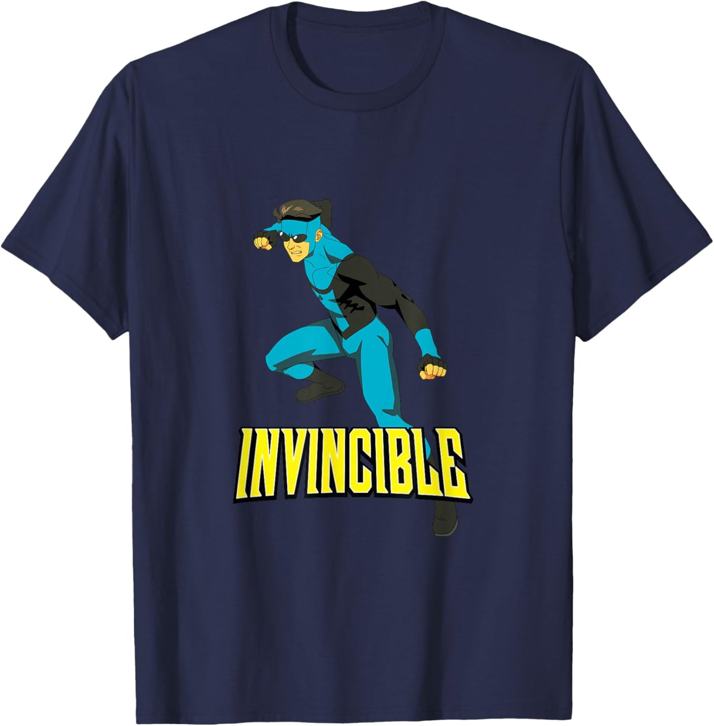 Invincible Season 3 Blue Suit T-Shirt - T-Shirt | Navy