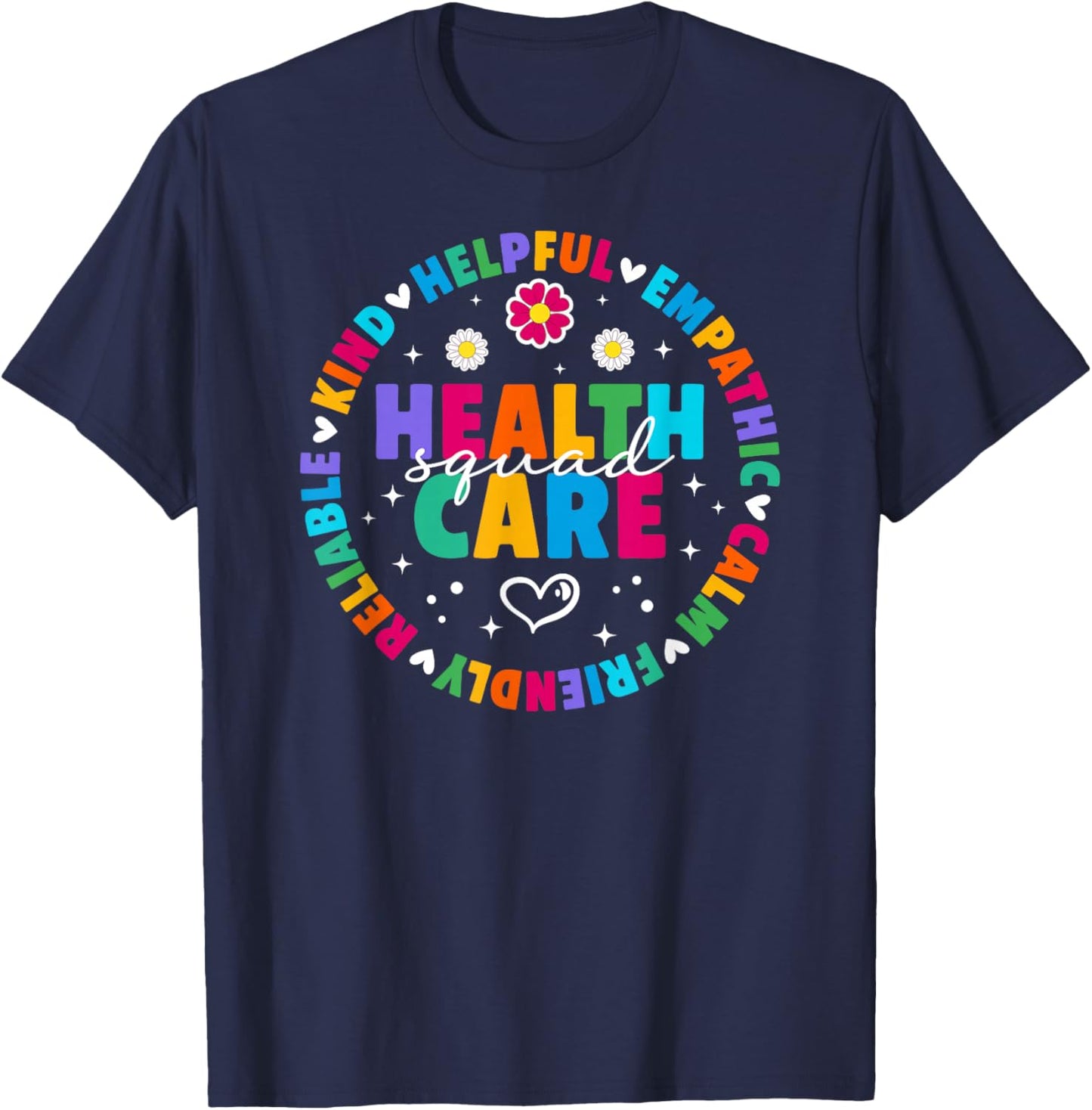 Healthcare Squad Healthcare Worker Team Healthcare Workers T-Shirt - T-Shirt | Navy