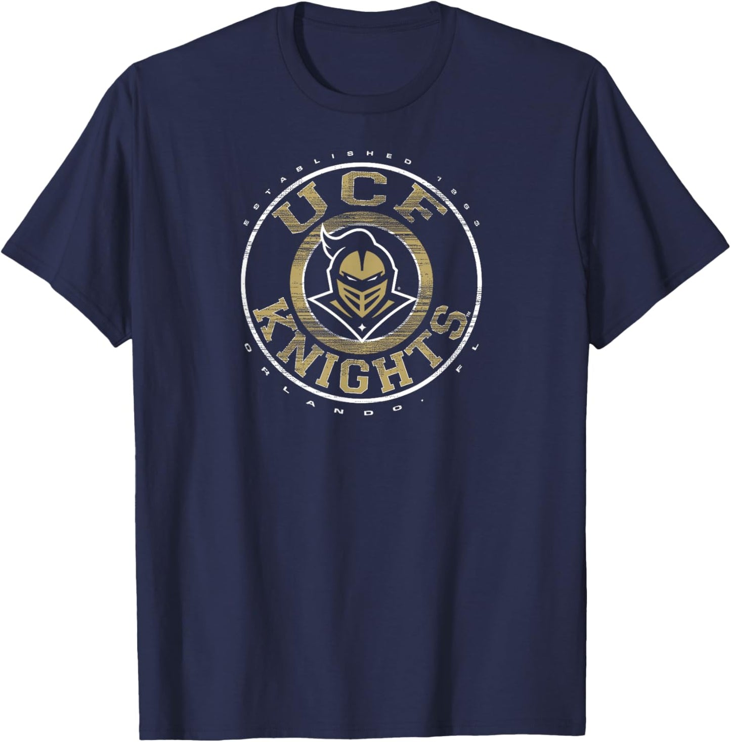 Central Florida Golden Knights Showtime Black T-Shirt - T-Shirt | Navy