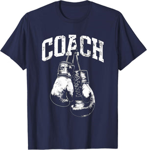 Boxing Coach Boxing Boxer Boxing Lover MMA T-Shirt - T-Shirt | Navy