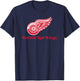 Detroit Red Wings Power Play Officially Licensed T-Shirt - T-Shirt | Navy