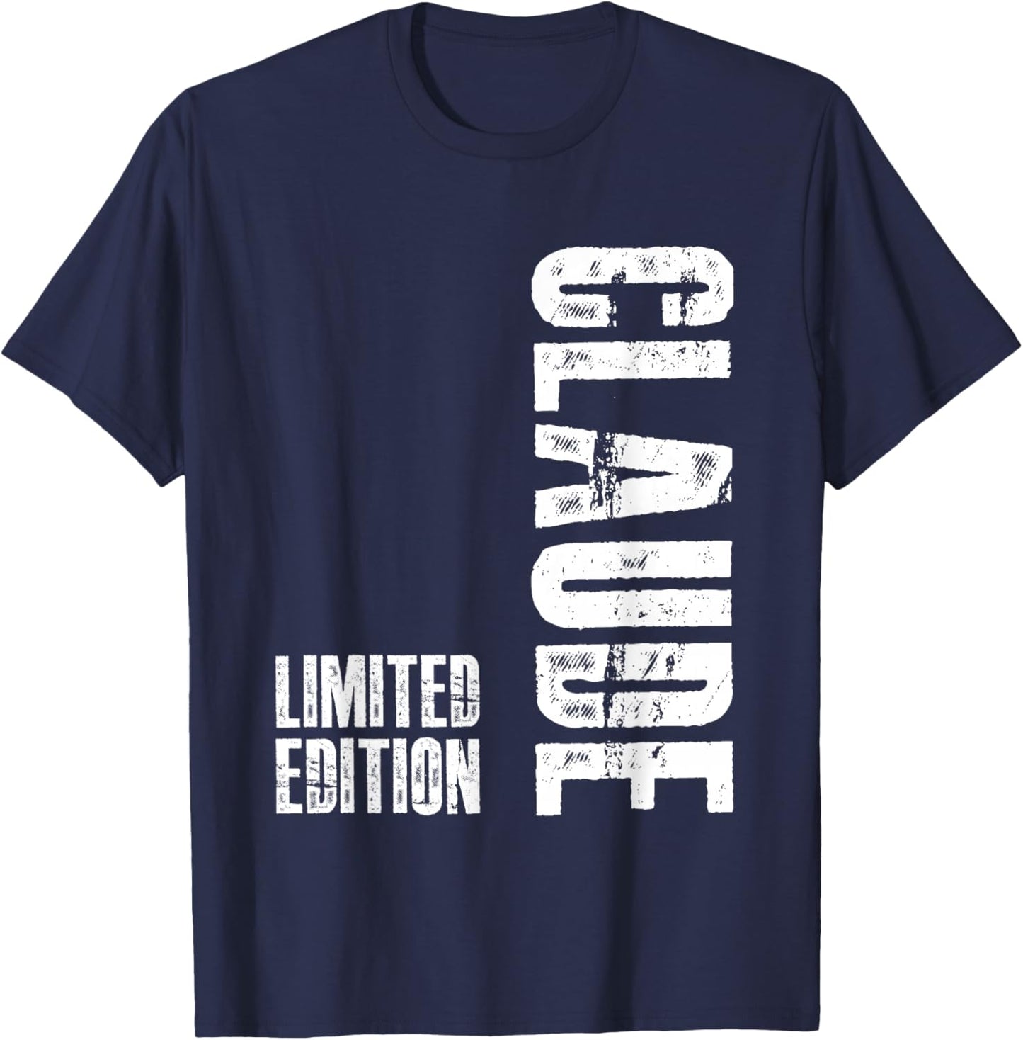 Claude Funny Gift Name Claude T-Shirt - T-Shirt | Navy