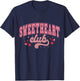 Sweetheart Club Retro Valentine's Day Aesthetic T-Shirt - T-Shirt | Navy
