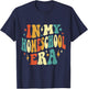 In My Homeschool Era Funny Homeschool Retro Vintage T-Shirt - T-Shirt | Navy