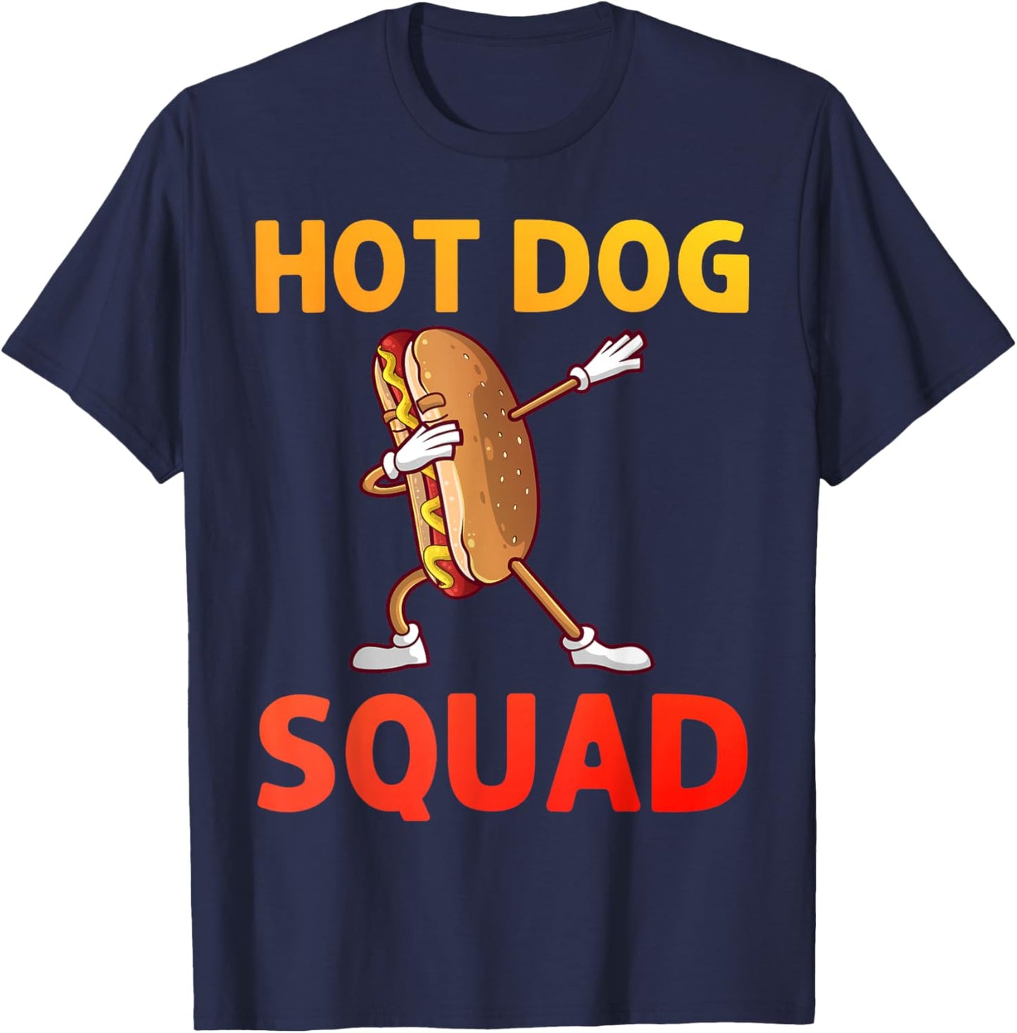 Cool Hotdog Outfit Women Adult Hotdog Hot Dog Lover T-Shirt - T-Shirt | Navy