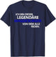 Magdeburg Legend FC Magdeburg Elbestadt Football Club T-Shirt - T-Shirt | Navy