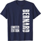 Bernard Funny Gift Name Bernard T-Shirt - T-Shirt | Navy