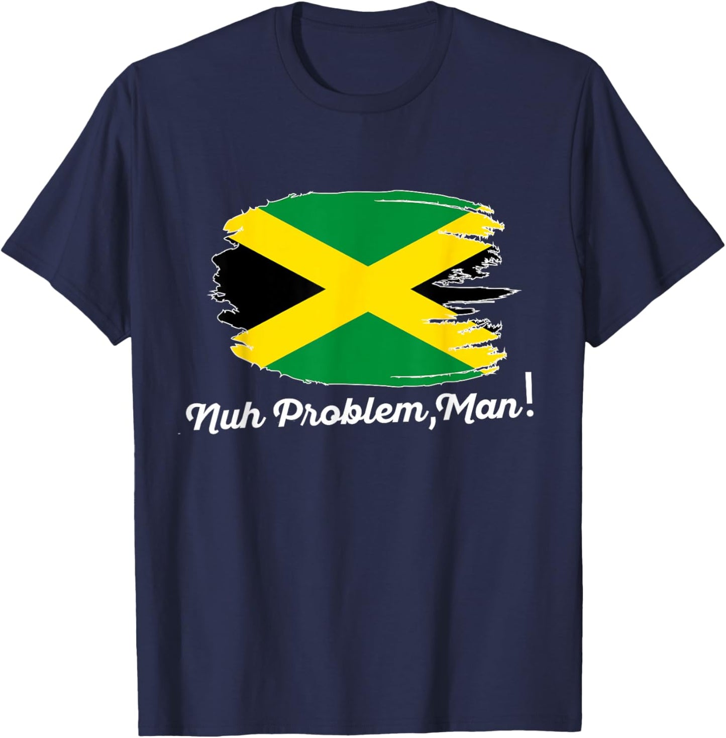 Jamaica Flag Souvenir Jamaican Vintage Men Women Boy Girls T-Shirt - T-Shirt | Navy