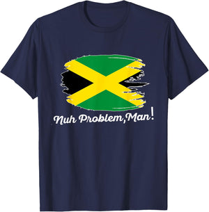 Jamaica Flag Souvenir Jamaican Vintage Men Women Boy Girls T-Shirt - T-Shirt | Navy