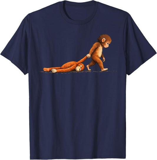 Baby Monkey Punch T-Shirt - T-Shirt | Navy