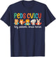 Peds CVICU Pediatric Cardiovascular Intensive Care Unit T-Shirt - T-Shirt | Navy