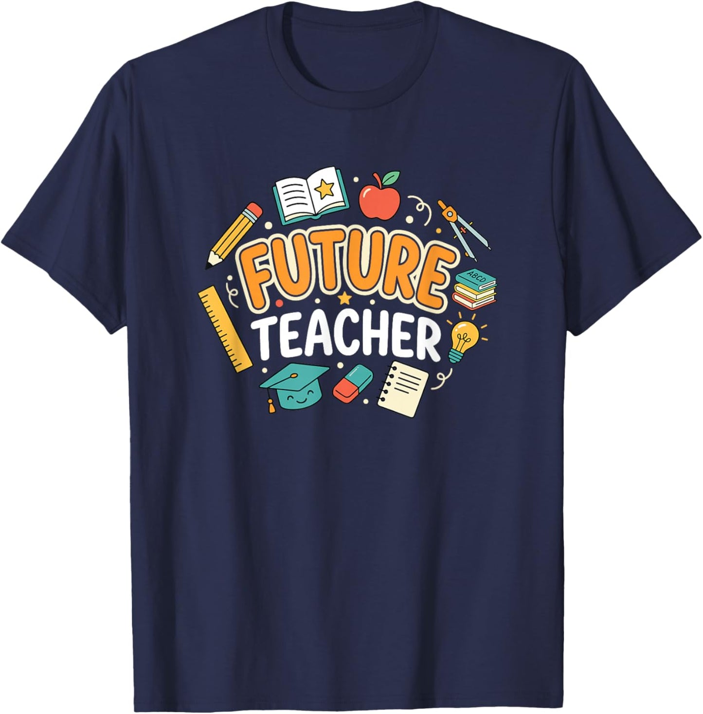 Future Teacher Education Student Teaching Career Day T-Shirt - T-Shirt | Navy