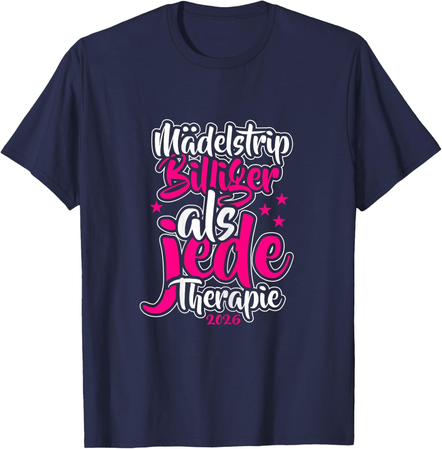 Girls' Trip Women's Trip 2026 Girls' Strip T-Shirt - T-Shirt | Navy