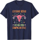 Uterus Removal Hysterectomy Recovery Surgery T-Shirt - T-Shirt | Navy
